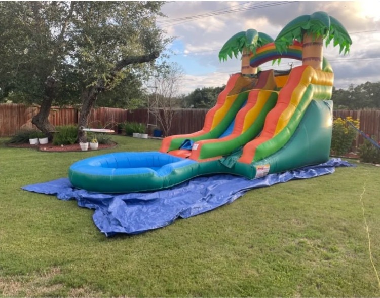 15ft Jungle Water Slide