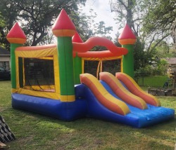 20240406 090953 1748541009 Dual Lane Slide Castle Bounce