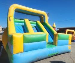 16ft Dual Lane Dry Slide