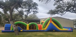65ft Triple Lane Obstacle Course