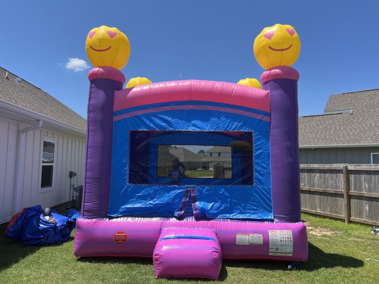 13 x 13 Pink & Purple Bounce House