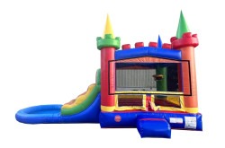 Castle20Combo20with20Pool 1748540109 Dual Lane Slide Castle with Pool (Combo)
