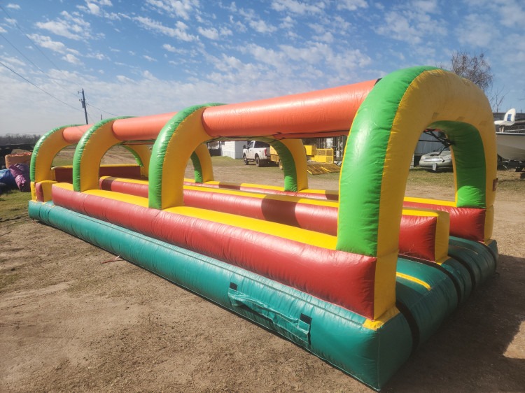 30ft Dual Lane Inflatable Slip n Slide