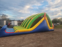 35ft Triple Lane Climbing Wall Slide