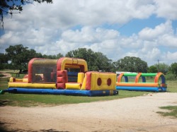 35ft Double Lane Obstacle Course